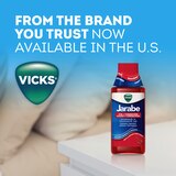 Vicks Jarabe Cough and Congestion Cold Medicine, Cherry Flavor, 8 OZ, thumbnail image