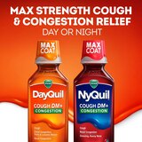 Vicks DayQuil Cough DM + Congestion Liquid, 12 OZ, thumbnail image