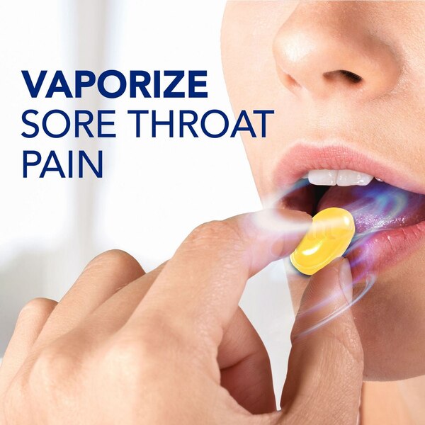 Vicks VapoCOOL Severe Sore Throat Medicated Drops