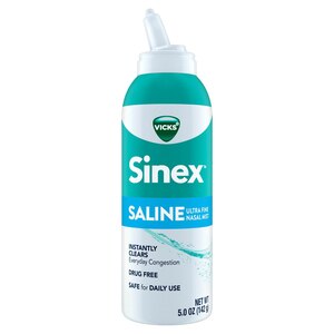 Vicks Sinex Saline Ultra Fine Nasal Mist, 5 OZ