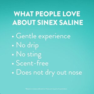 Vicks Sinex Saline Ultra Fine Nasal Mist, 5 OZ