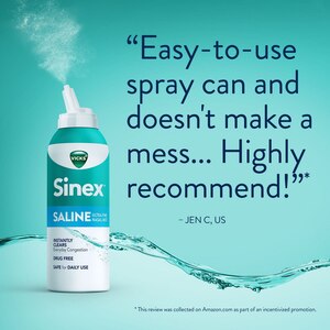 Vicks Sinex Saline Ultra Fine Nasal Mist, 5 OZ