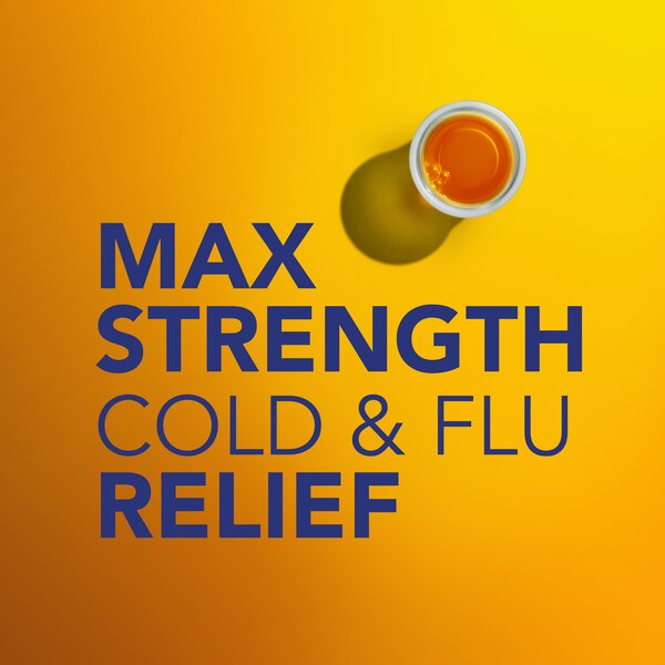 Vicks DayQuil Severe Cold & Flu Liquid, Honey, 12 OZ