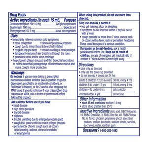 Vicks DayQuil Kids Cold & Cough + Mucus Liquid, Honey, 8 OZ