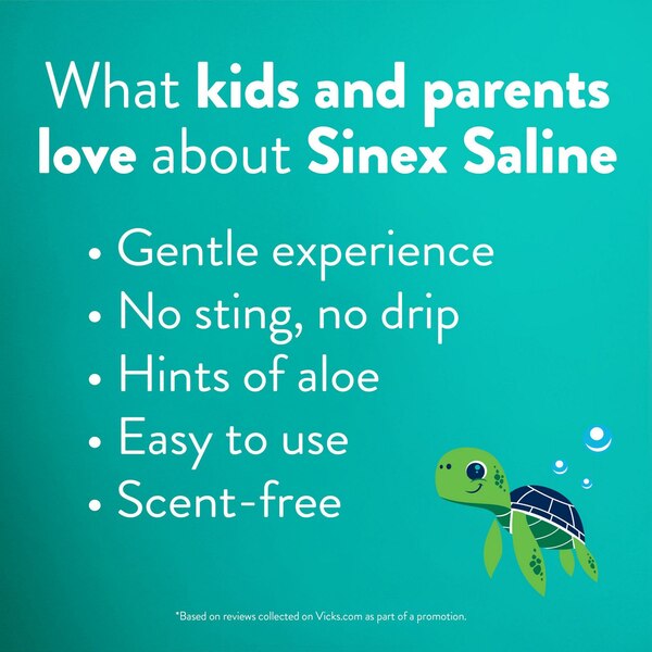 Vicks Children's Sinex Saline Gentle Nasal Mist, 5 OZ