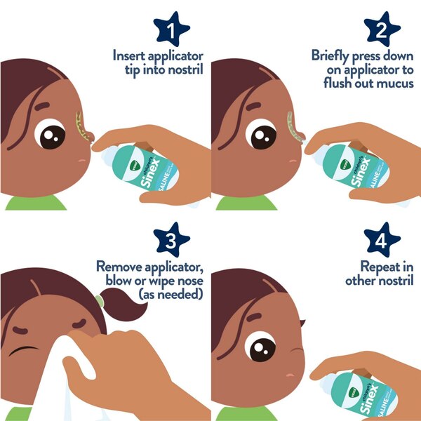 Vicks Children's Sinex Saline Gentle Nasal Mist, 5 OZ