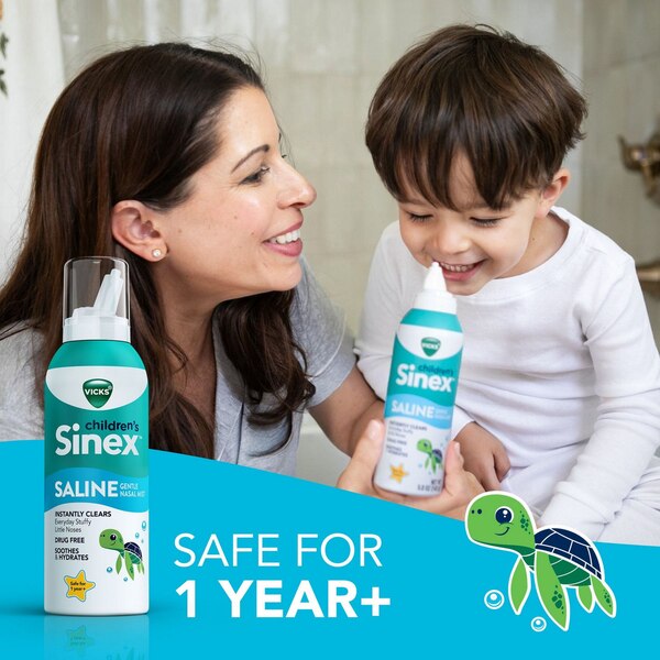 Vicks Children's Sinex Saline Gentle Nasal Mist, 5 OZ