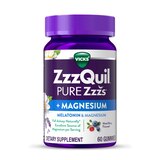 ZzzQuil PURE Zzz's Sleep + Mag with Ashwagandha, Tart Cherry, 60 Gummies, thumbnail image