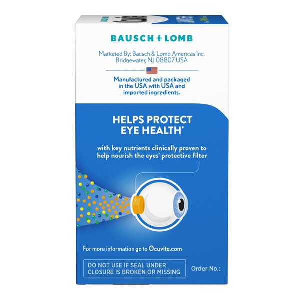 Ocuvite  Eye Vitamin & Mineral Supplement Adult