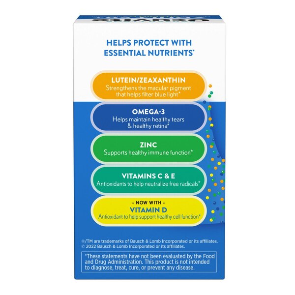 Ocuvite  Eye Vitamin & Mineral Supplement Adult