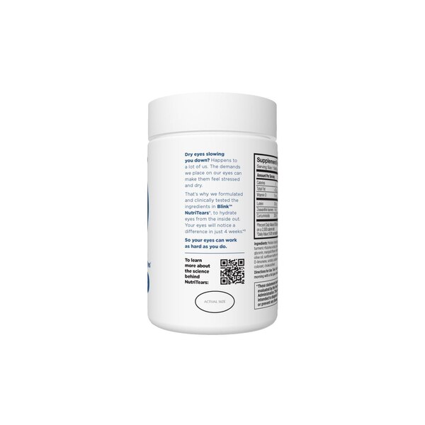 Blink NutriTears Supplement for Dry Eyes, 50 CT