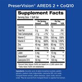 PreserVision AREDS 2 Formula + CoQ10 Vitamin & Mineral Supplement Soft Gels, 100 CT, thumbnail image