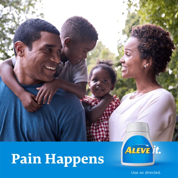 Aleve Pain Relief Naproxen Sodium Tablets, 24 CT