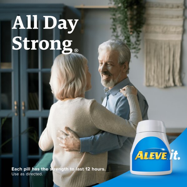 Aleve Pain Relief Naproxen Sodium Tablets, 24 CT
