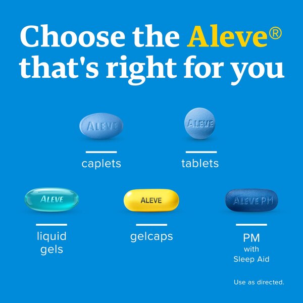 Aleve Liqui-Gels Naproxen Sodium Capsules