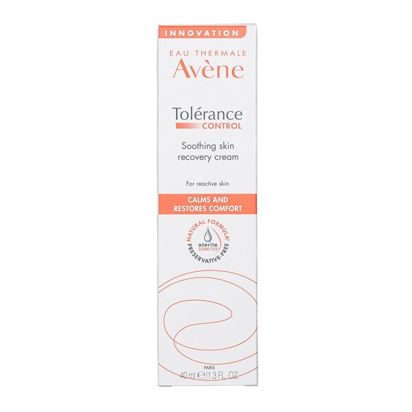 Avene Tolerance Control Soothing Face Cream for Sensitive Skin Barrier, 1.3 OZ