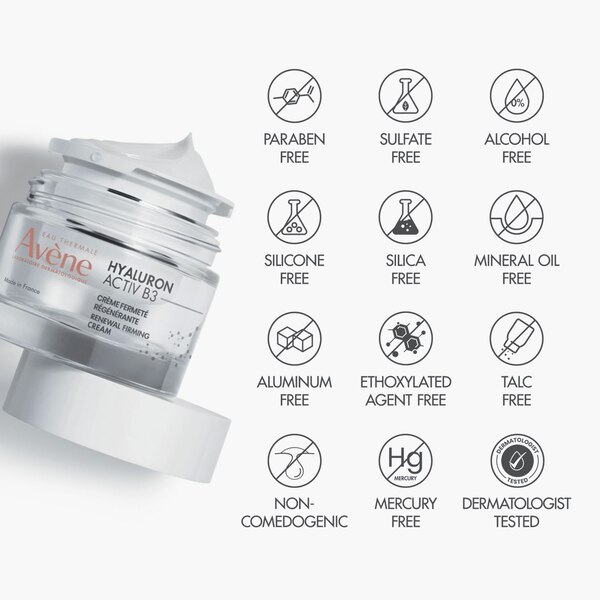 Avene Hyaluron Activ B3 Renewal Firming Cream, 1.6 OZ