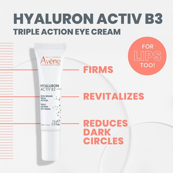 Avène Hyaluron Activ B3 Triple Correction Eye Cream,  0.5 OZ