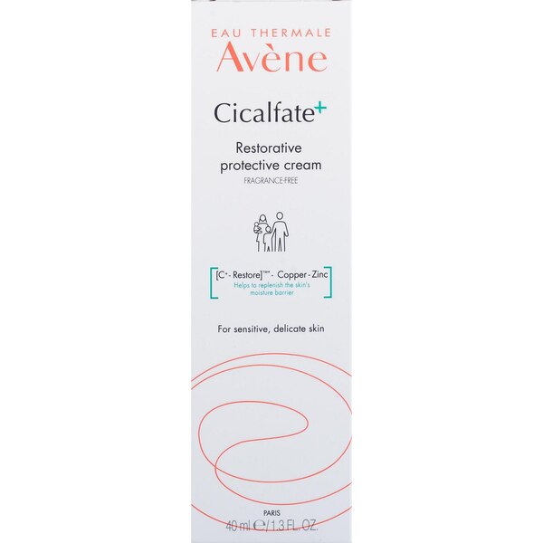 Avene Cicalfate+ Restorative Protective Skin Barrier Cream for all Skin types, 1.3 OZ