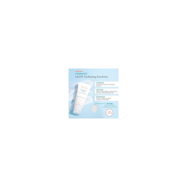 Avène Hydrance LIGHT Emulsion, 1.3 OZ