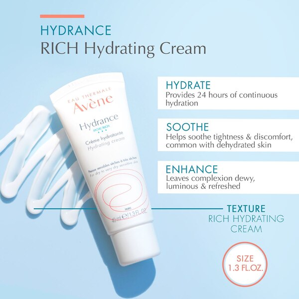 Avène Hydrance RICH Cream, 1.3 OZ 