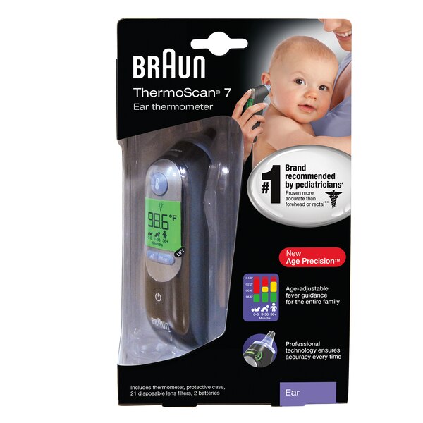 Braun ThermoScan 7 Digital Ear Thermometer, 1 CT