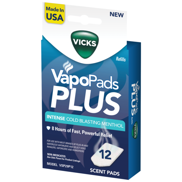 Vicks Waterless Vaporizer Scent Pads, 12 CT