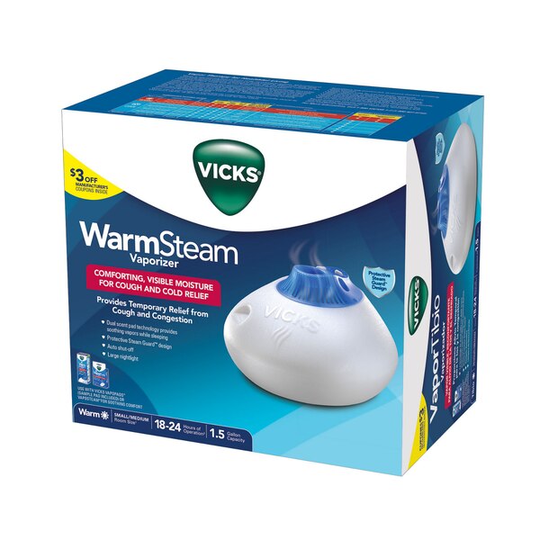 Vicks Warm Steam Vaporizer V150SG