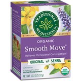 Traditional Medicinals Organic Smooth Move Herbal Tea, 16 ct, 1.13 oz, thumbnail image