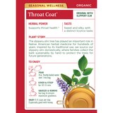 Traditional Medicinals Organic Throat Coat Herbal Tea, 16 ct, 1.13 oz, thumbnail image