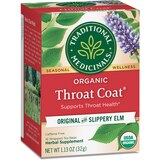 Traditional Medicinals Organic Throat Coat Herbal Tea, 16 ct, 1.13 oz, thumbnail image
