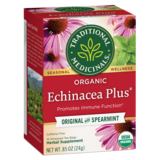 Traditional Medicinals Echinacea Plus Herbal Supplement, 16 ct, thumbnail image
