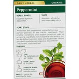 Traditional Medicinals Organic Peppermint Herbal Tea Bags, 16 ct, 0.85 oz, thumbnail image