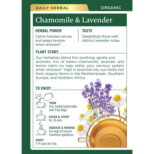 Traditional Medicinals Organic Herbal Tea