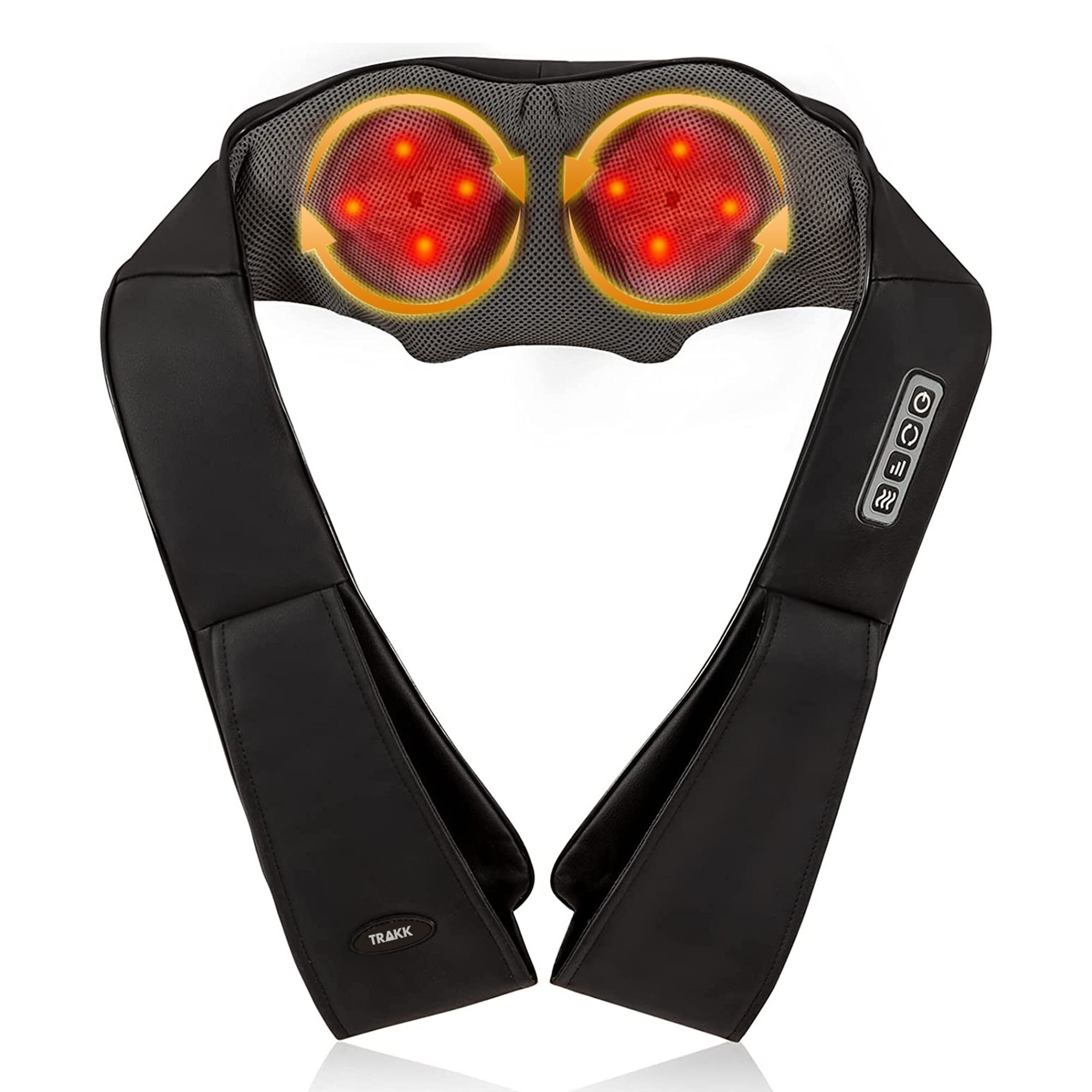 TRAKK Wireless Massage Pillow, Black