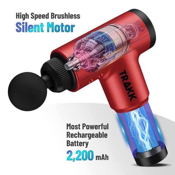 TRAKK Beast 6 Speed Percussion Massage Gun