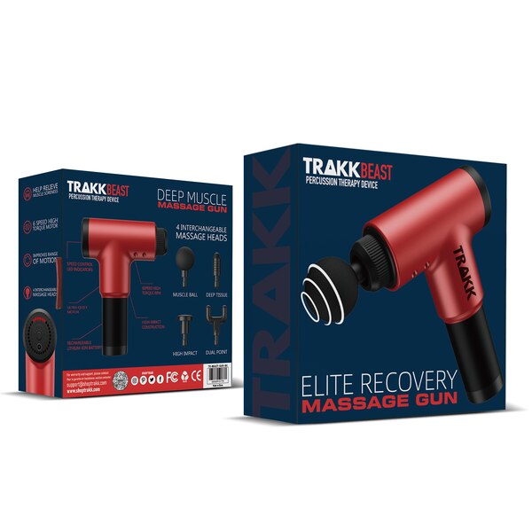 TRAKK Beast 6 Speed Percussion Massage Gun