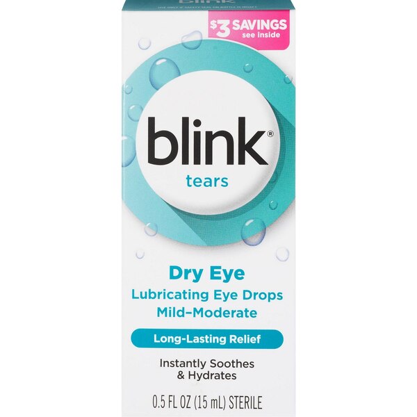 Blink Tears Lubricating Eye Drops, 0.5 OZ