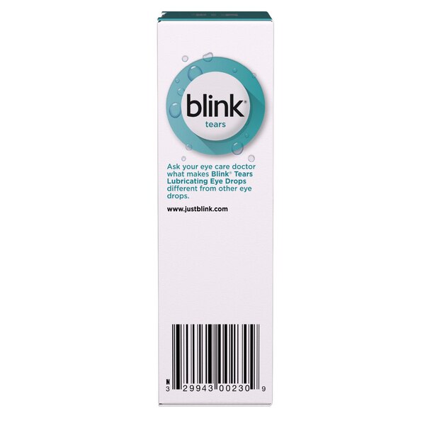 Blink Tears Lubricating Eye Drops for Mild-Moderate Dry Eye