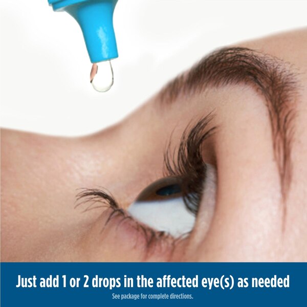 Blink Gel Tears Moderate-Severe Dry Eye Lubricating Eye Drops, 0.34 FL OZ