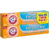 Arm and Hammer Peroxicare Anticavity Fluoride Toothpaste, Clean Mint, 6 OZ 2 pack, thumbnail image