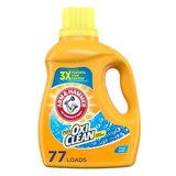 Arm & Hammer + OxiClean Liquid Laundry Detergent, 100 oz, thumbnail image