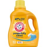 Arm & Hammer HE Liquid Laundry Detergent, Clean Burst Scent, 105 oz, thumbnail image