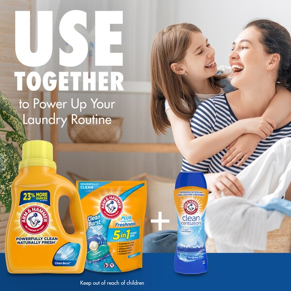 Arm & Hammer Clean Burst HE Liquid Laundry Detergent