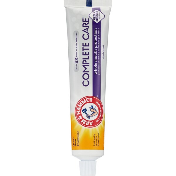 Arm & Hammer Complete Care Anticavity Fluoride Toothpaste, Fresh Mint, 6 OZ