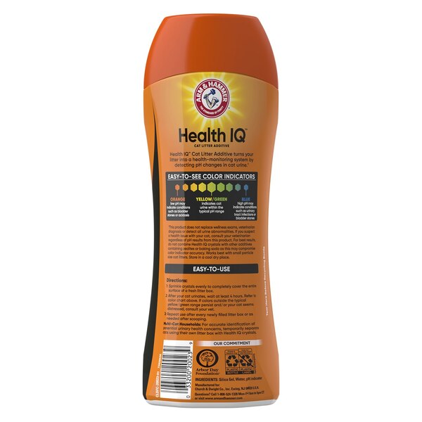 Arm & Hammer Health IQ Litter Additive, 6.5 oz