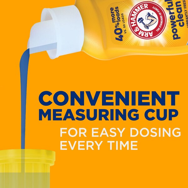 Arm & Hammer Liquid Laundry Detergent, Clean Burst, 28 Loads