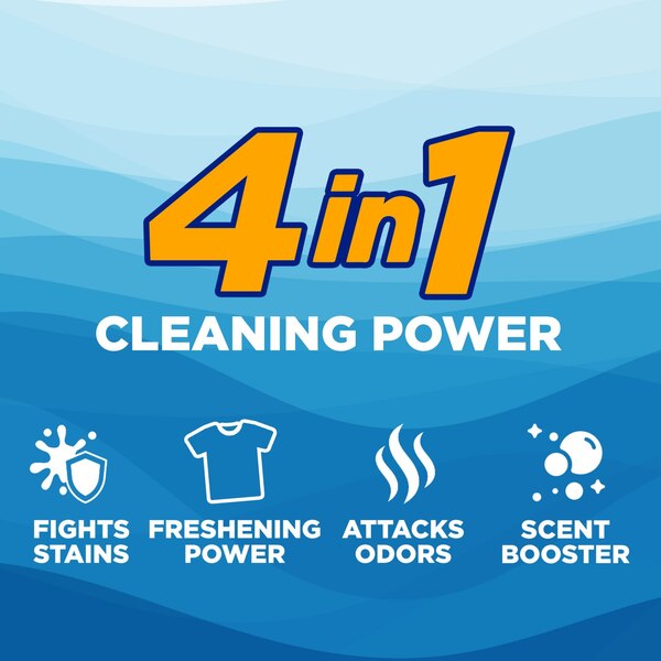 Arm & Hammer Liquid Laundry Detergent, Clean Burst, 28 Loads