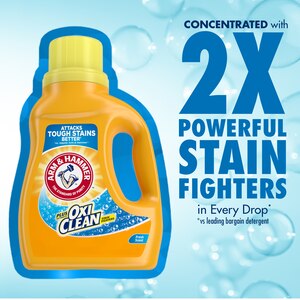 Arm & Hammer Oxi Clean Stain Fighters Detergent, Fresh Scent, 33.5 OZ