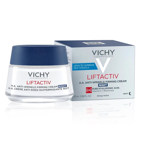 Vichy LiftActiv Night Supreme - Crema antiarrugas y reafirmante de uso nocturno